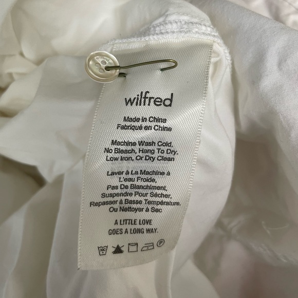 Aritzia | Wilfred Bertillon Blouse White - Picture 8 of 9